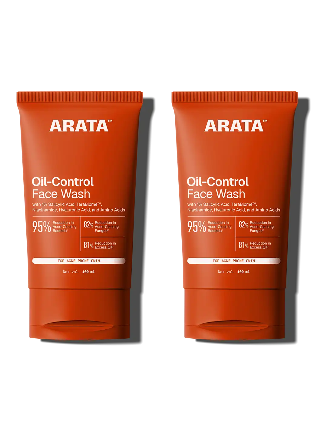 Oil-Control Face Wash - 100 ml - Pack of 2