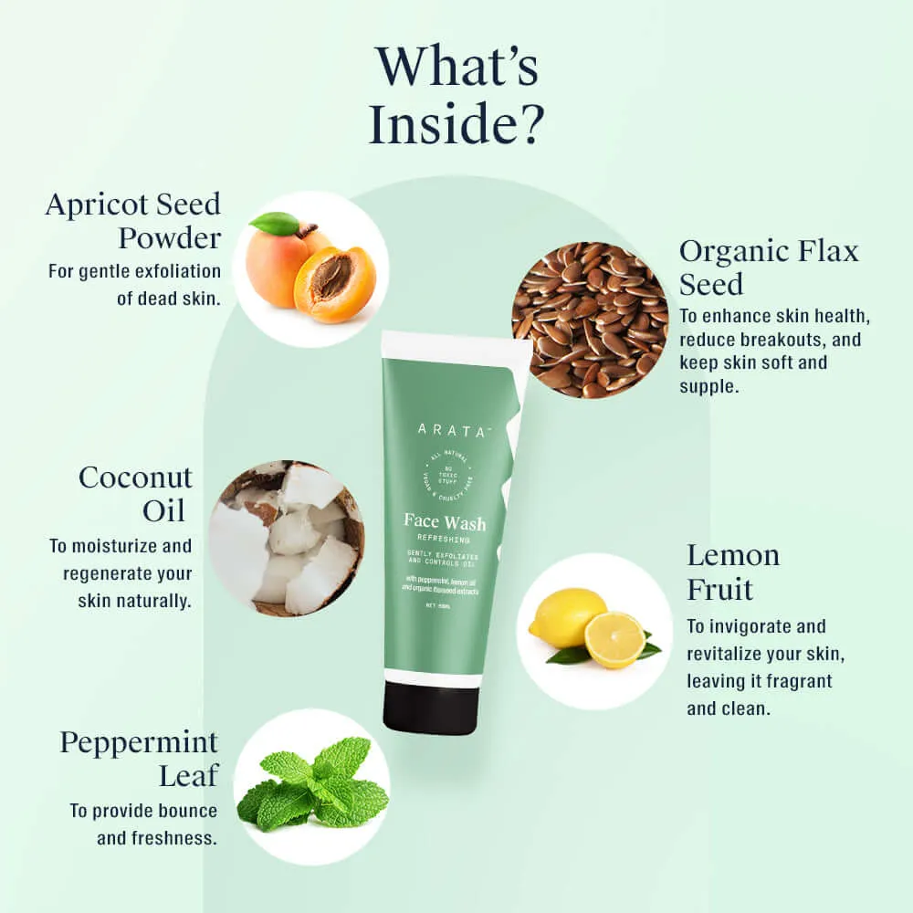 Refreshing Face Wash 50ml - Image 6