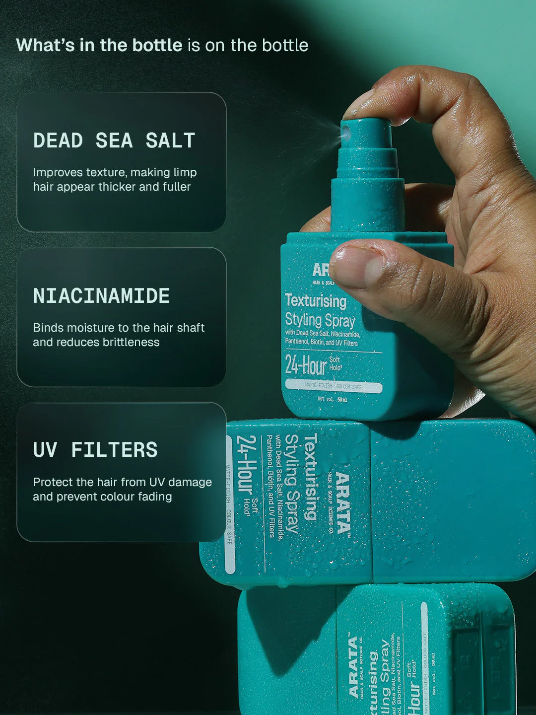 Texturising Styling Spray - 50 ml - Image 4