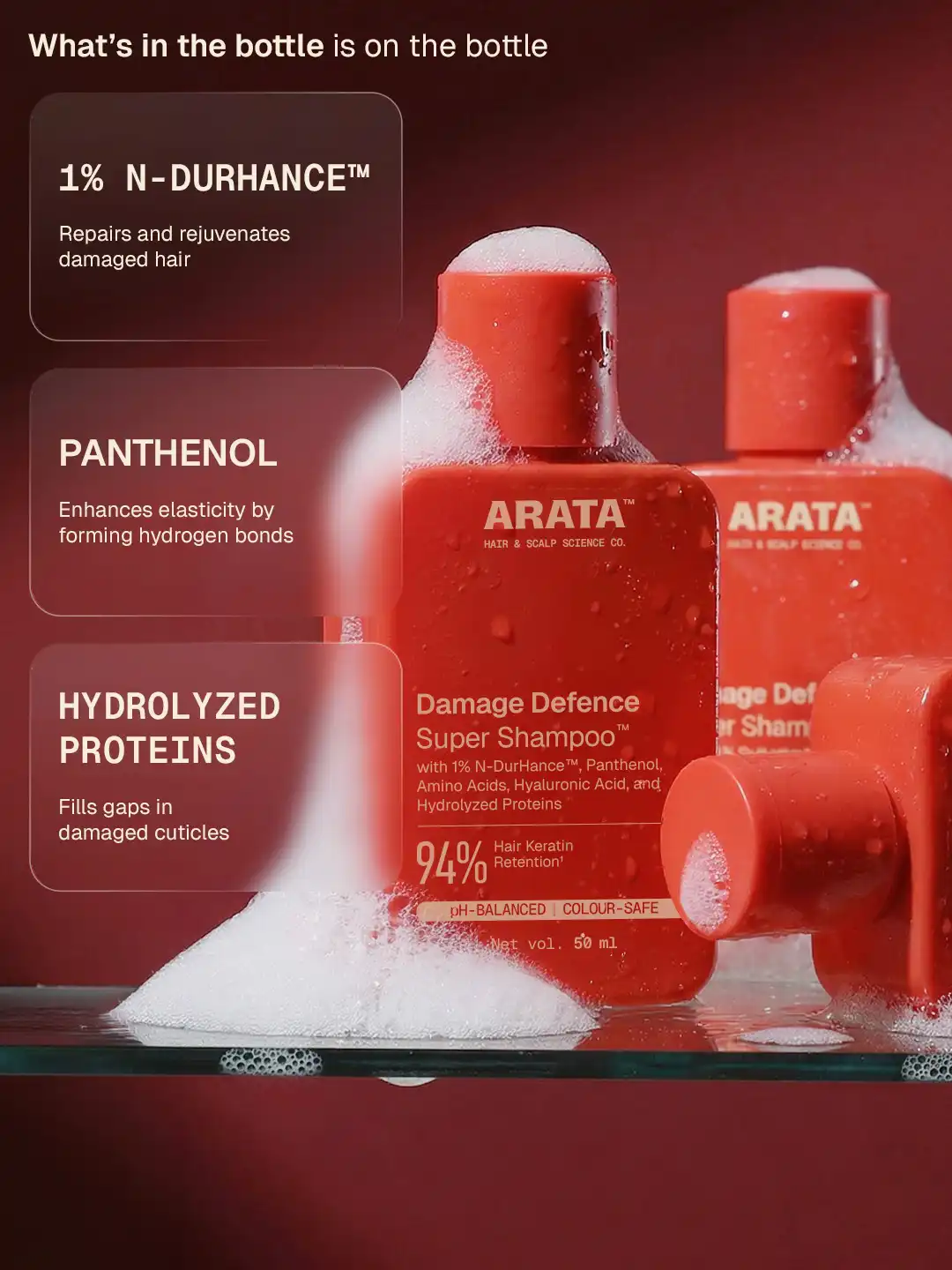 Damage Defence Super Shampoo™ - 50 ml - Image 4