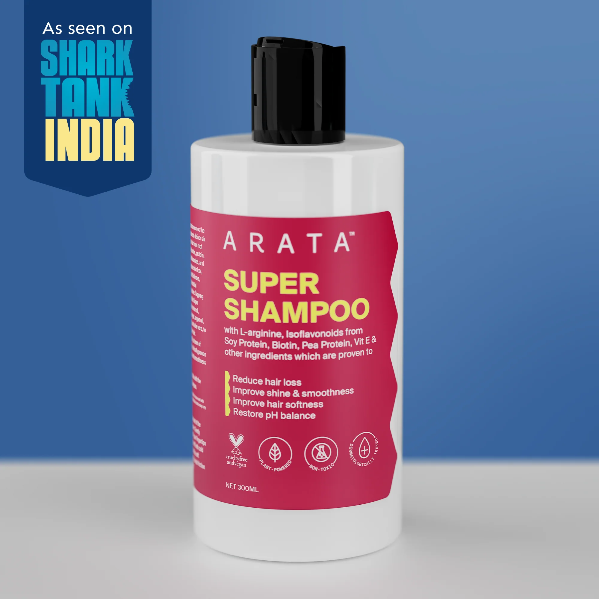 Biotin & Protein Rich  Super Shampoo™ for Daily Nourishment, Damage & Frizz Control - 300ml
