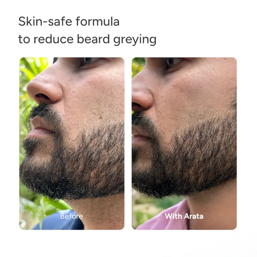MelanoBoost™ Anti-Grey Hair & Beard Serum with MelanoGray™, Silverfree™, Arcolys® & Vegan Keratin - 30ml - Image 9