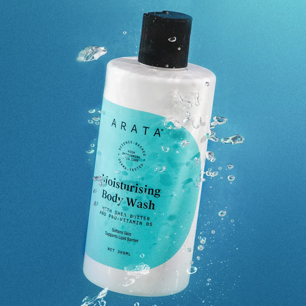 Moisturising Body Wash for Dry and Dehydrated Skin with Shea Butter | Softens Skin | 300ml - Image 6