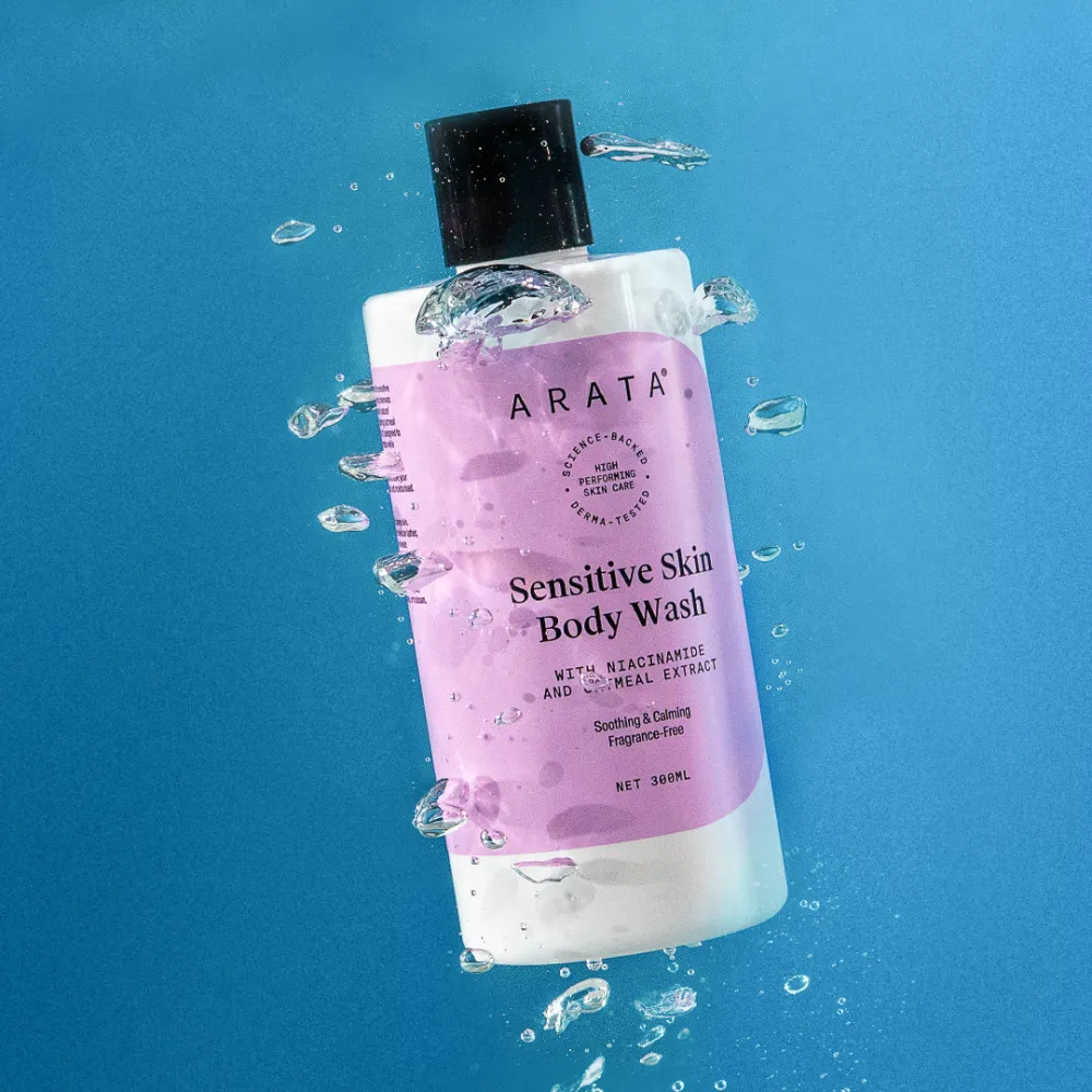 Sensitive Skin Body Wash with Niacinamide | Gently Cleanses | Reduces Irritation & Inflammation | Smooth & Hydrated Skin | Repairs Skin Barrier | 300 ML - Image 6