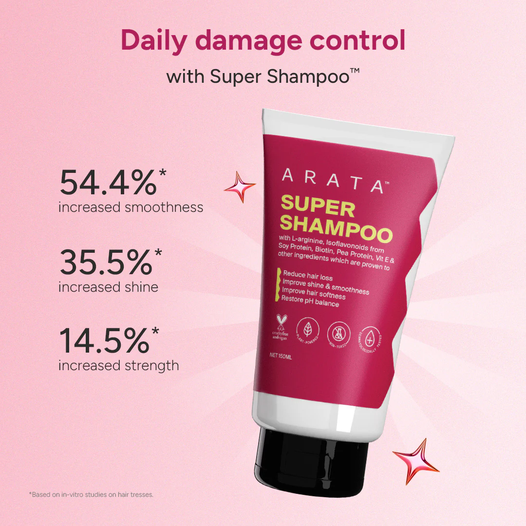 Arata - No Damage Super Box | Super Shampoo, Super Conditioner & Super Serum - Image 4